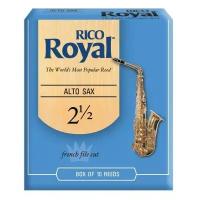 Трости № 2,5 для саксофона-альт 10 шт RICO RJB1025 Royal