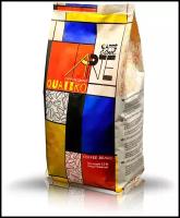 Кофе зерновой смесь арабика робуста 1 кг CAFFE COME ARTE QUATTRO натуральный кофе в зернах средняя степень обжарки