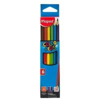 Maped Цветные карандаши Color Peps 6 цветов (832002), 6 шт