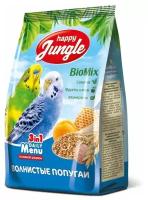 Корм Happy Jungle для волнистых попугаев, 500 гр