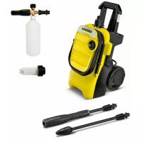 Мини мойка высокого давления Karcher K4 Compact + пенная насадка LS3-k + фильтр