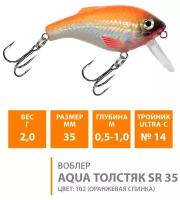 Купить Воблер Aqua Гусар 140mm, вес - 24,0g, цвет 015 (голубая