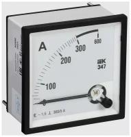 Амперметр для установки в щит IEK Э47 IPA10-6-0300-E