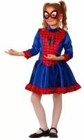 Карнавальный костюм Человек-Паук девочка, размер 134-68, Батик 5095-134-68