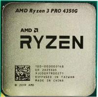 Процессор AMD Ryzen 3 PRO 4350G 100-000000148 Zen2 4C/8T 3.8-4.0GHz (AM4, L3 4MB, Radeon Graphics 1.7GHz, 7nm, 65W) OEM
