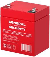 Свинцово-кислотный аккумулятор General Security GS 4.5-12 (12 В, 4.5 Ач)