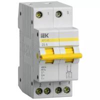 Выключатель-разъединитель трехпозиционный Iek 2п ВРТ-63 25А MPR10-2-025