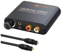 Конвертер аудио с ЦАП Neoteck NTK003 SPDIF на RCA/3.5мм