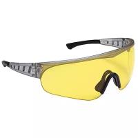 STAYER PRO-X жёлтые, широкая монолинза, открытого типа, защитные очки (2-110435)