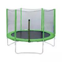 Батут DFC Trampoline Fitness с сеткой 8FT(светло-зеленый)