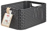 Корзина для хранения CURVER Rattan Style Box S