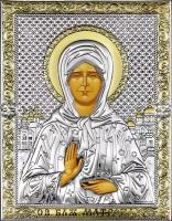 Икона Святая Матрона Московская 6425/OP, 14х18 см