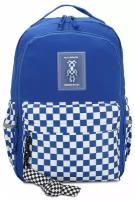 Рюкзак для подростков в школу «Chess» 505 Blue