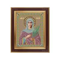 Набор для вышивания бисером Икона Св. Татиана 12 х 15 см GALLA COLLECTION М231