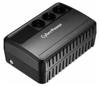 Источник бесперебойного питания CyberPower BU600E line-interactive, 600VA/360W, 3*EURO