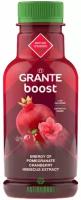 Напиток Grante Boost гранат – клюква – экстракт каркаде безалкогольный негазированный, 330мл