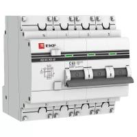 Дифференциальный автомат EKF АД-32 300 мА C 4.5 кА AC электронный 63 А 300 мА