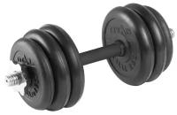 Гантель разборная 15 кг TITAN Barbell - d26, Комплектация №2 с обрезиненной ручкой