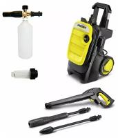 Мойка высокого давления KARCHER K 5 Compact (1.630-750.0) с пенной насадкой LS3-k, 145 бар, 500 л/ч