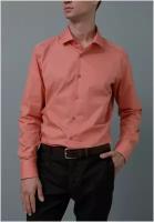 Рубашка Allan Neumann, размер 40 176-182, оранжевый