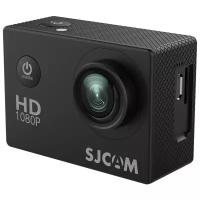 Экшн-камера SJCAM SJ4000 черная с креплением, водонепроницаемая FullHD