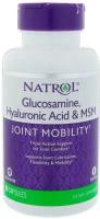 Natrol HYALURONIC ACID MSM & GLUCOSAMINE, 90 капсул, Natrol