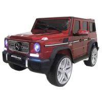 RiverToys Автомобиль Mercedes-Benz G65 AMG, вишневый глянец