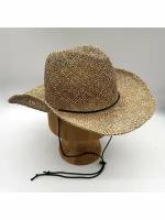 Шляпа Фетр Сибири, размер 57-58, желтый, бежевый
