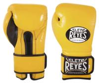 Боксерские перчатки Cleto Reyes E600 Brilliant Yellow (16 унций)