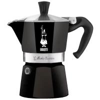 Кофеварка Bialetti Moka Express Color (120 мл) черный