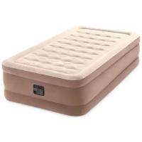 Кровать надувная Ultra Plush Bed, 99 х 191 х 46 см, встроенный насос 220В, 64426NP INTEX INTEX 53836