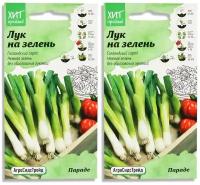 Набор семян Лук зеленый Параде на зелень 0.15 г АСТ - 2 уп