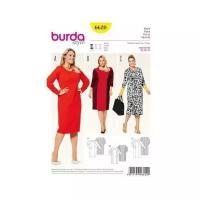 Выкройка Burda 6620 — Платье