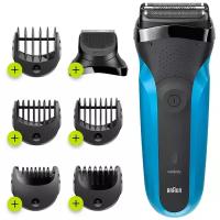 Электробритва Braun Series 3 Shave & Style 310BT, black/blue