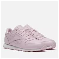 Женские кроссовки Reebok Classic Leather розовый , Размер 38.5 EU