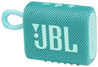 Портативная акустика JBL GO 3, 4.2 Вт, бирюзовый