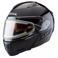 Шлем снегоходный ZOX Condor, двойное стекло, глянец, черный, размер L