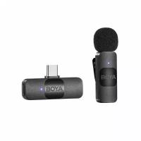 Беспроводная система Boya BY-V10, 2.4 ГГц, TX+RX, USB-C