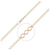 PLATINA jewelry Браслет из красного золота без камней 22-0203-060-1110-17