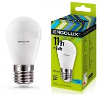 Лампа светодиодная Ergolux 13631, E27, G45