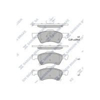 Колодки тормозные Sangsin brake SP1440 CHRYSLER VOYAGER/DODGE CARAVAN 00- передние 16