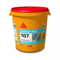 Гидроизоляция SikaTop Seal-107 двухкомпонентная полимерная, 10 кг (цвет серый)
