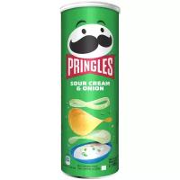 Чипсы Pringles картофельные, лук-сметана, 165 г