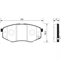 Колодки тормозные дисковые Sangsin SP1374