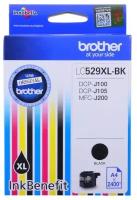 Картридж Brother LC-529XLBK, 2400 стр, черный