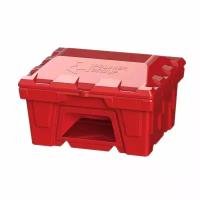 Ящик для хранения Polimer Group, для соли, реагентов с дозатором, красный, 250 л
