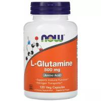 L-Glutamine NOW Foods, L-Глутамин 500 мг - 120 капсул