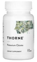 Цитрат калия, Potassium Citrate, Thorne Research, 90 капсул