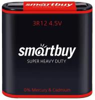 Smartbuy Батарейка солевая Smartbuy Super Heavy Duty, 3R12-1S, 4.5В, спайка, 1 шт