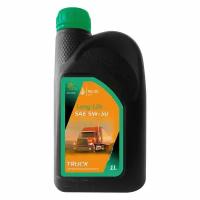 Моторное масло QC OIL Long Life SAE 5W-30 CI-4/SL металлоплакирующее синтетическое, канистра 1л